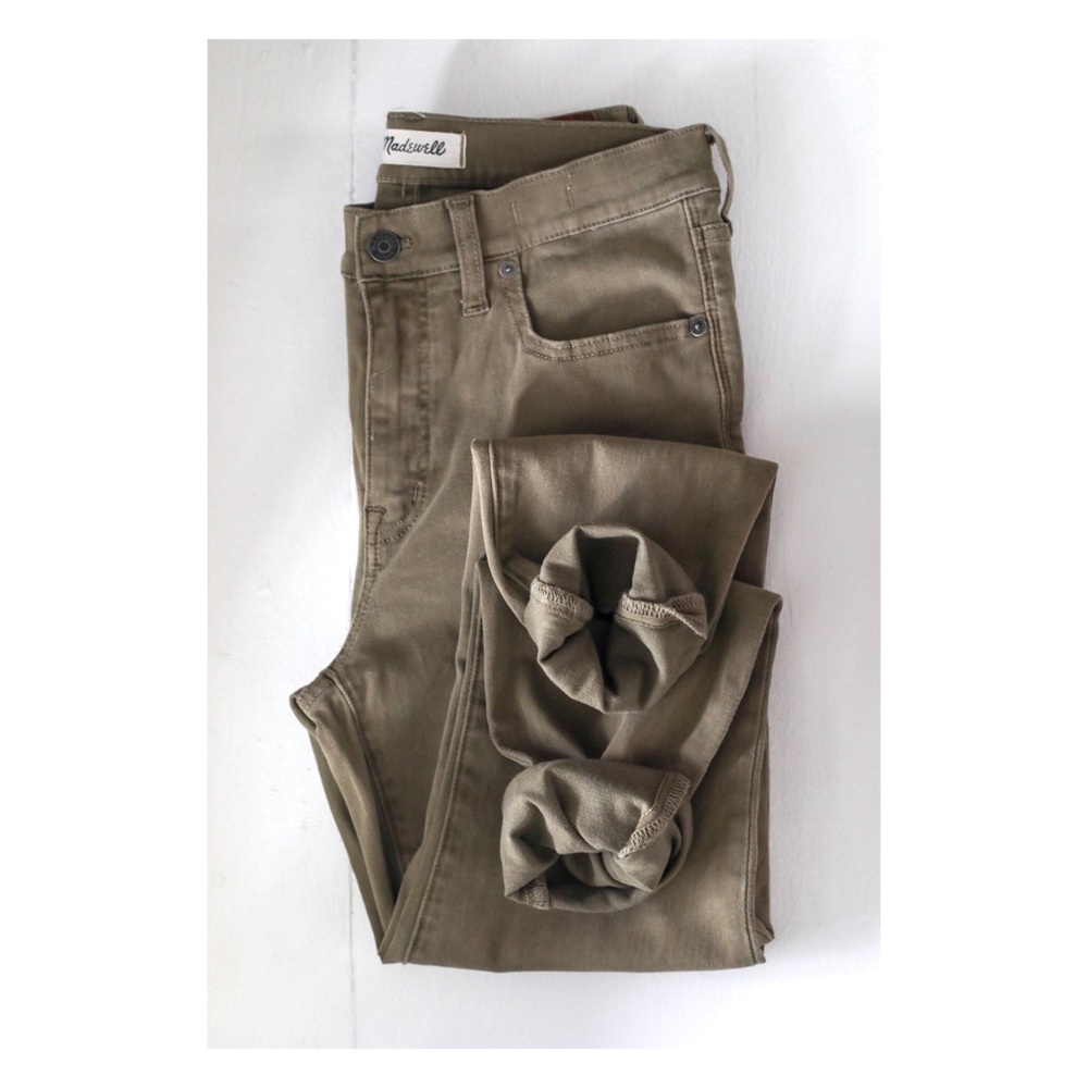 Madewell 9” HR Skinny Garment Dyed Edition